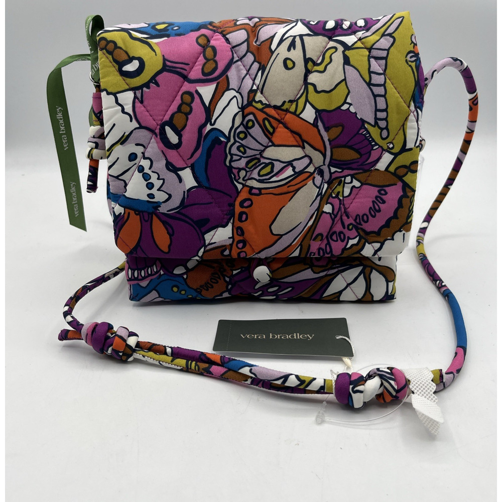Vera Bradley FLUTTER Featherweight Origin, Original Hipster crossbody bag